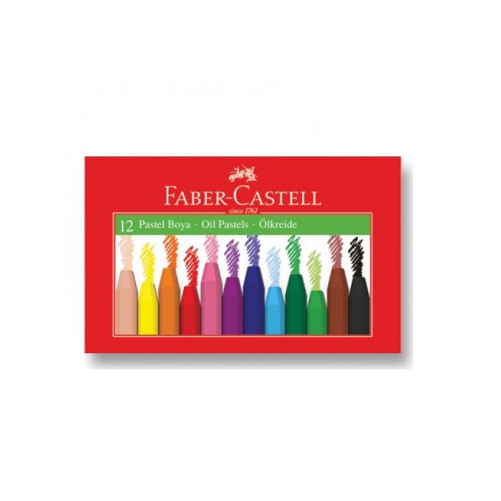 Маслени пастели Faber-Castell, 12цв.