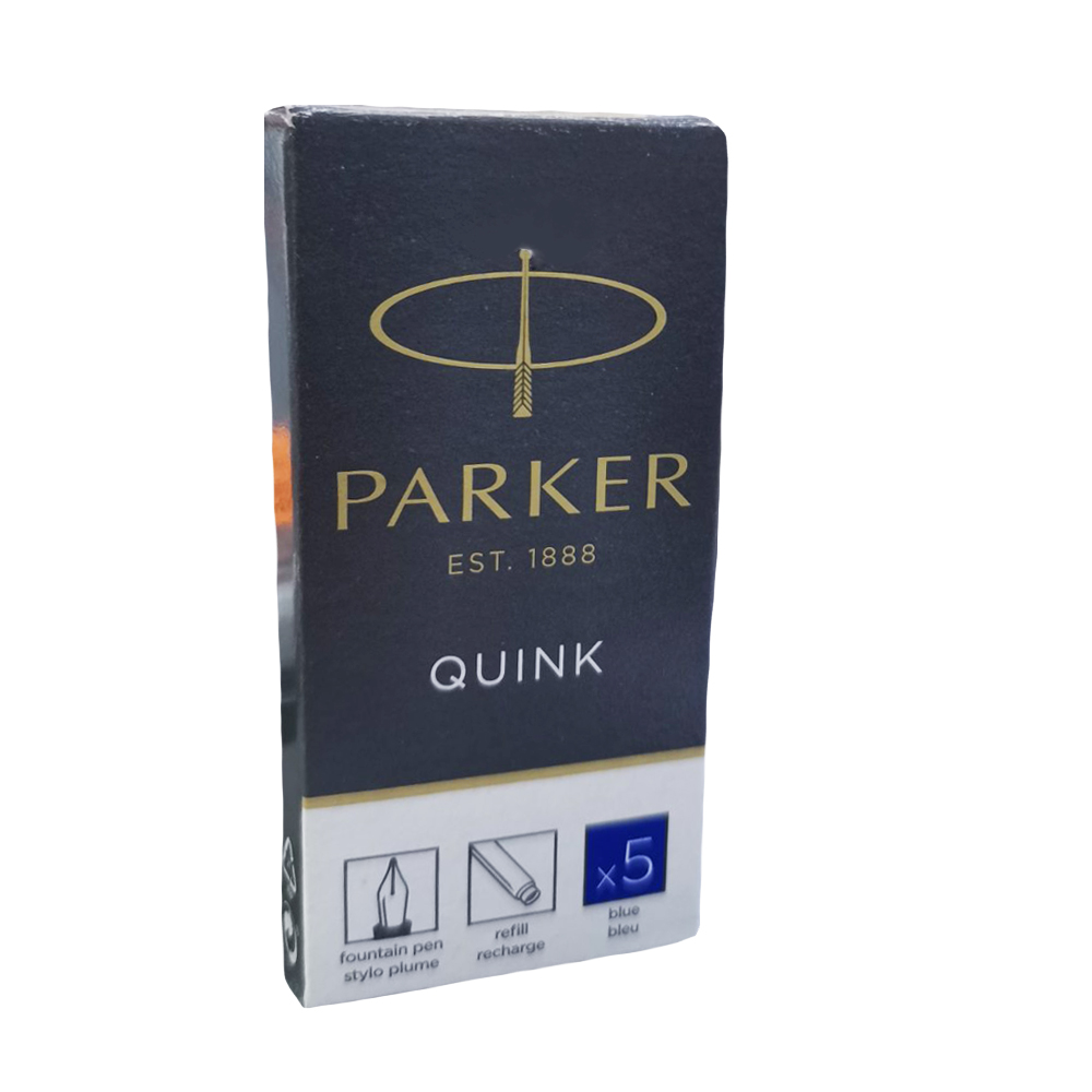 Патрон за писалка PARKER, S0116250, синьо-черен
