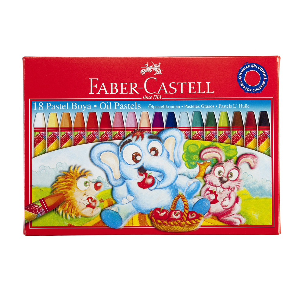 Маслени пастели Faber-Castell, 18цв.