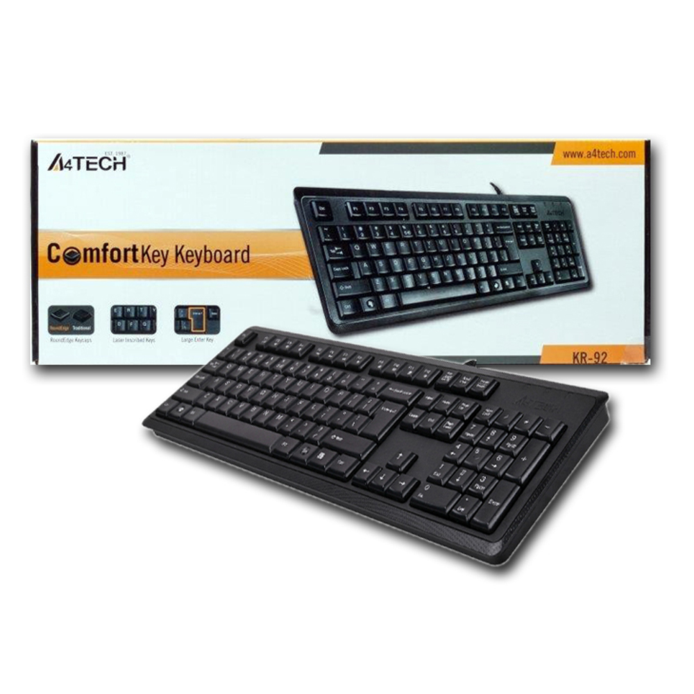 Клавиатура А4tech, KR-92 , USB