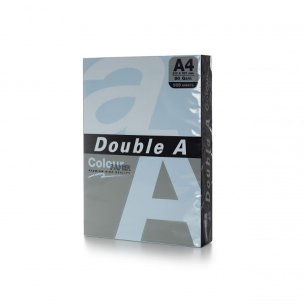 Цв. хартия Double A, 80гр., 500л., Ocean