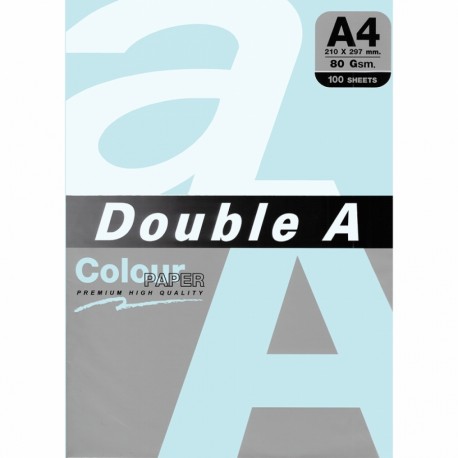 Цв. хартия Double A, 80гр., 100л., Ocean