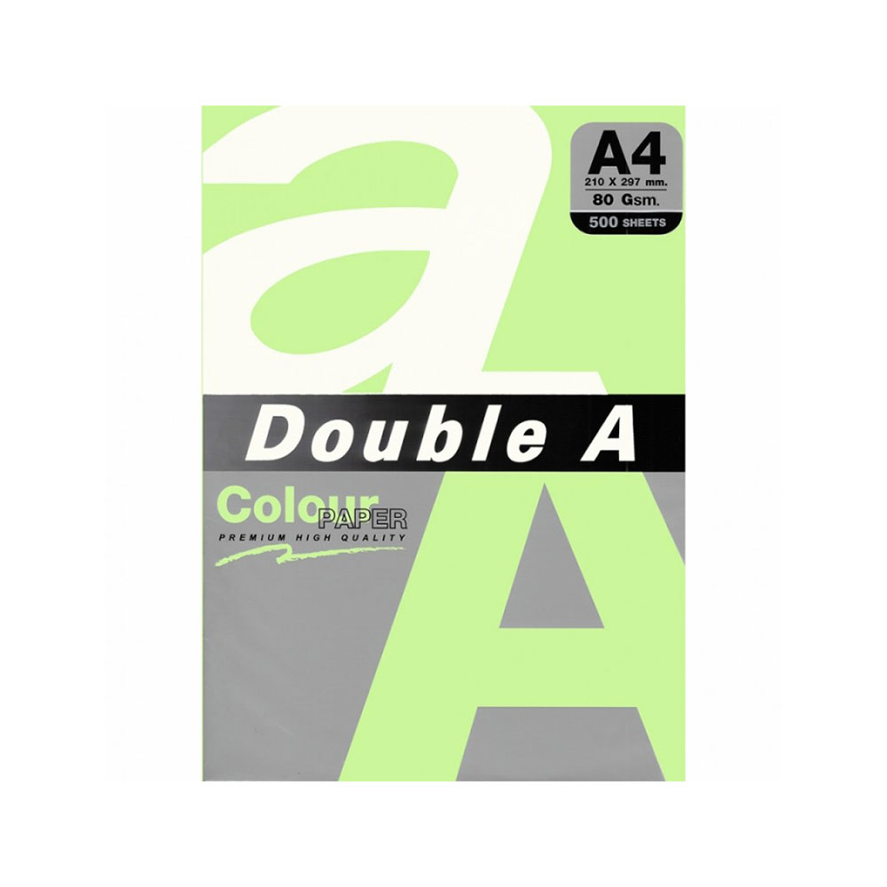 Цв. хартия Double A, 80гр., 500л., Lagoon