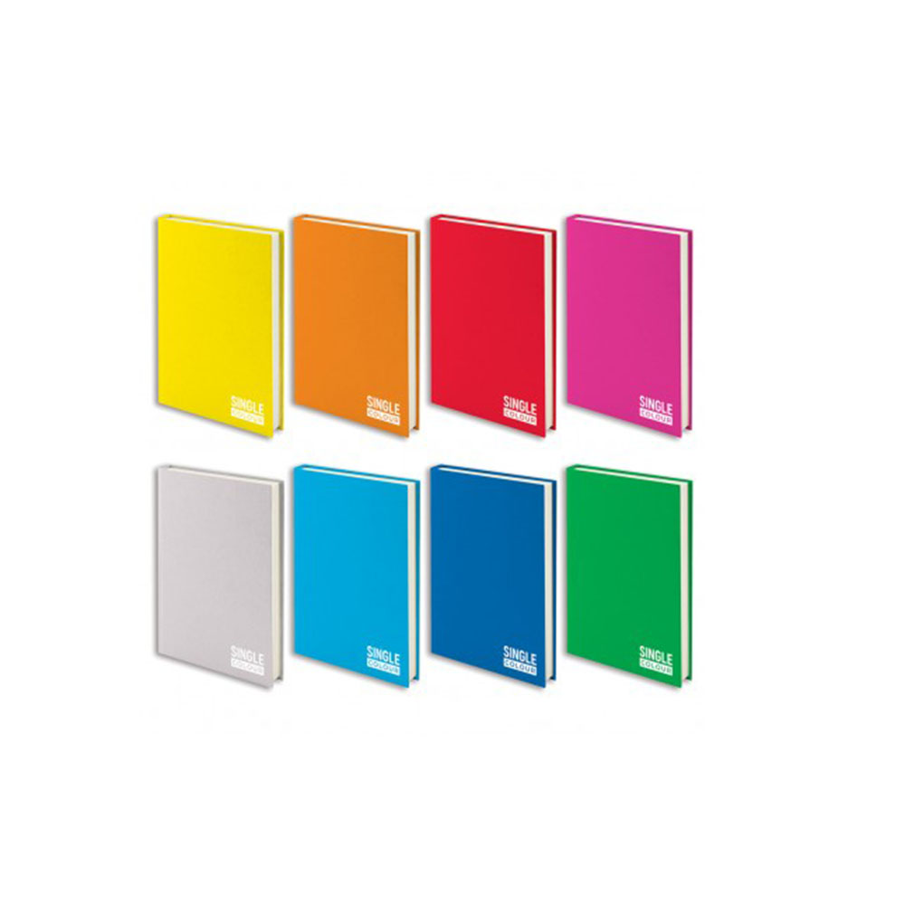 Тетрадка Spree Single colour, м.ф., 96л., тв.к., 40720