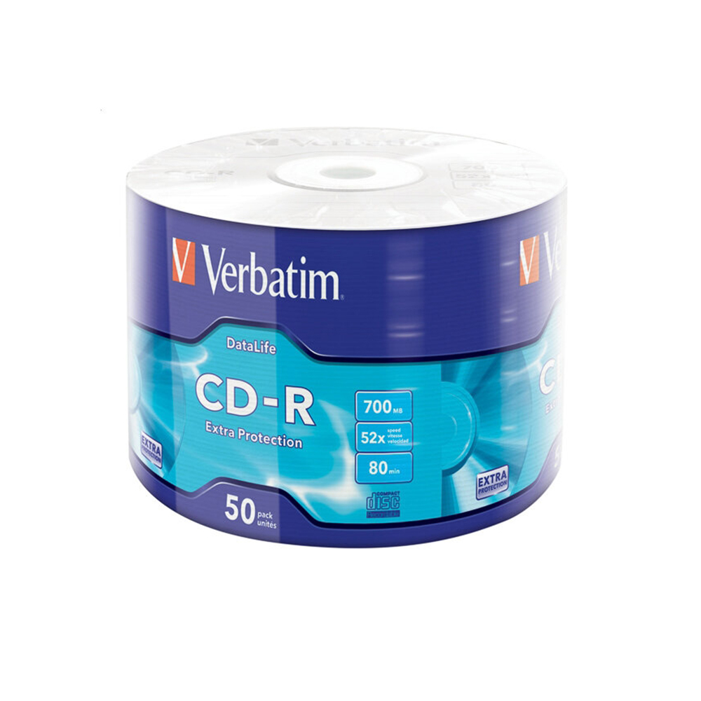 CD-R Verbatim, 50бр./шп.