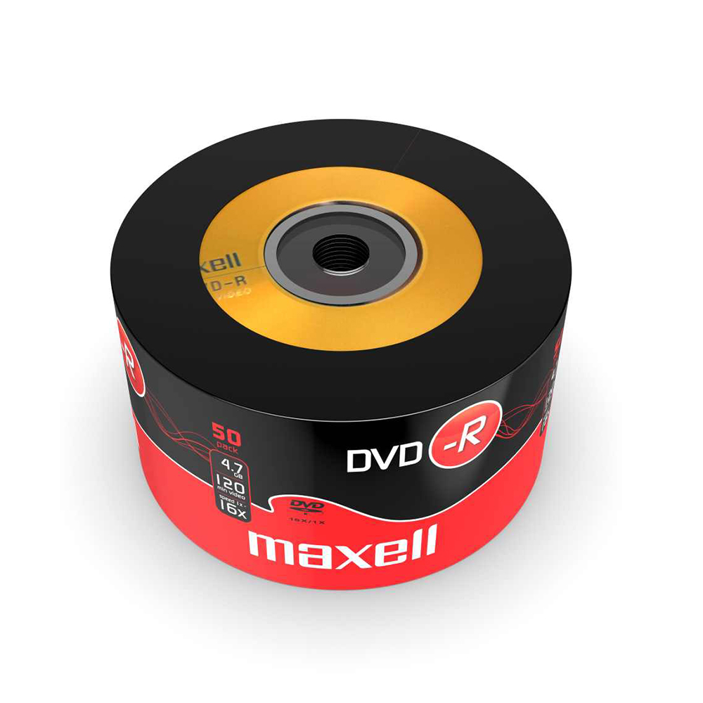 DVD-R Maxell, 50бр./шп.