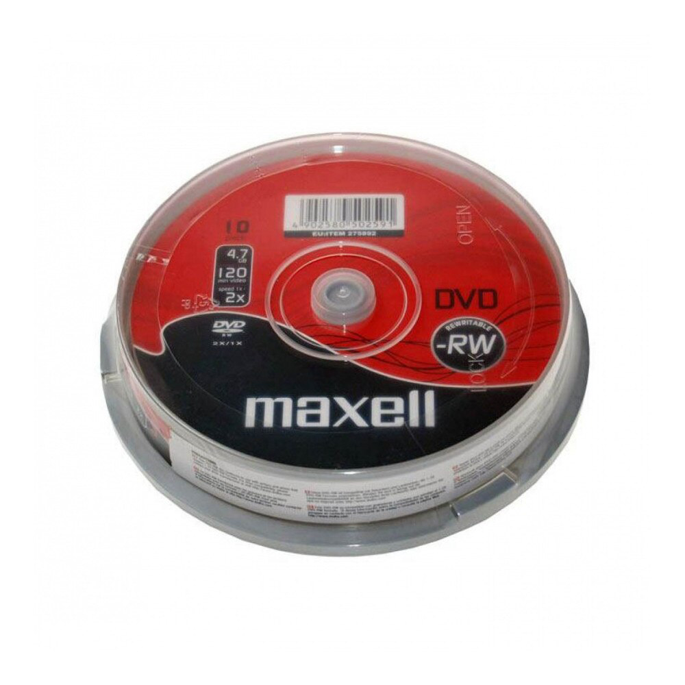 DVD-R Maxell, 10бр./шп.