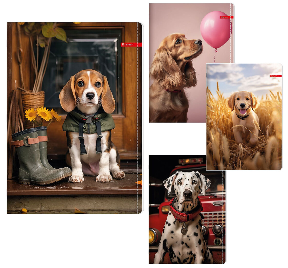 Тетрадка Ilijanum Pets, г.ф., 60л.,48367