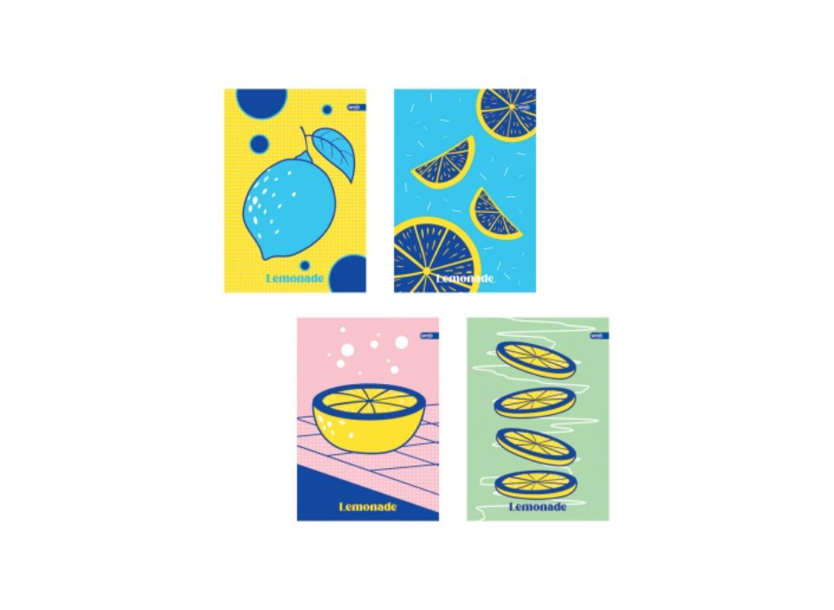 Тетрадка Spree Lemonade, м.ф., 40л., 40408