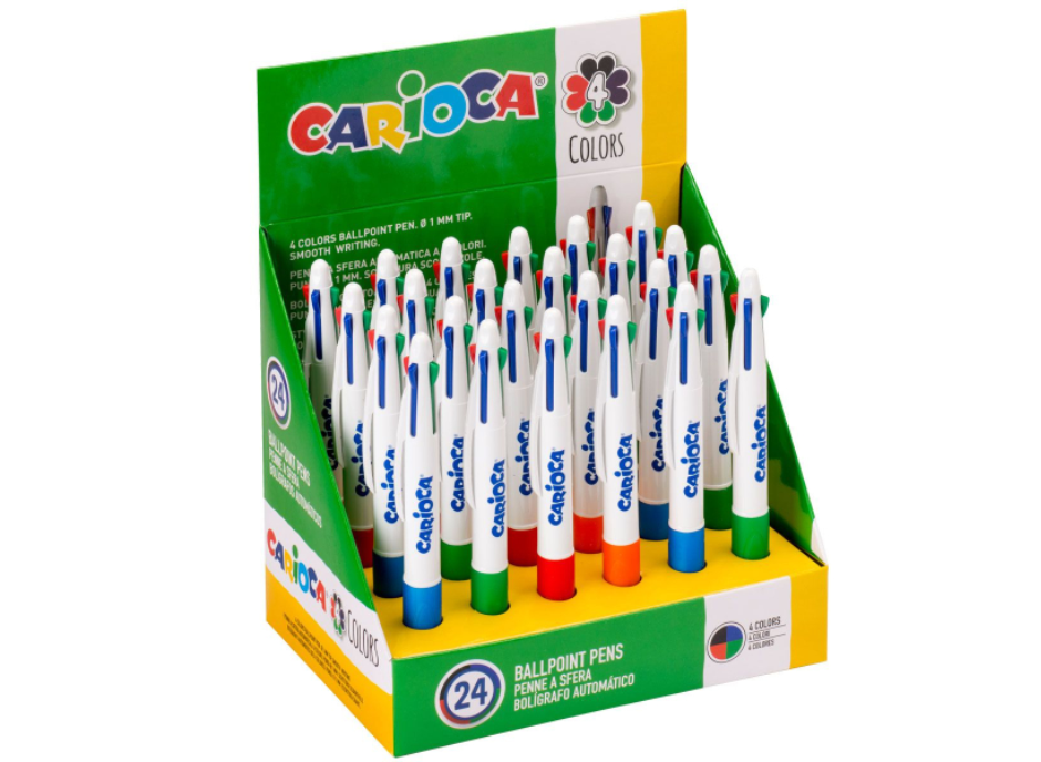 Химикал CARIOCA, 4 цв., 40146