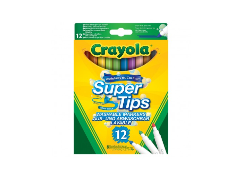 Флумастери CRAYOLA, 12цв., 7509