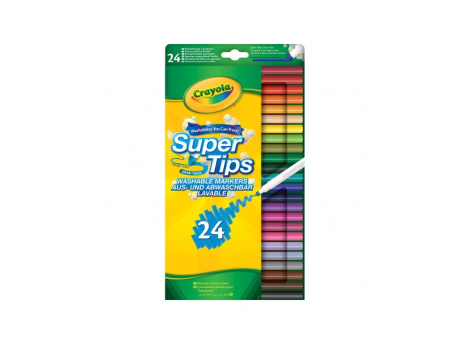 Флумастери CRAYOLA, 24цв., 7551